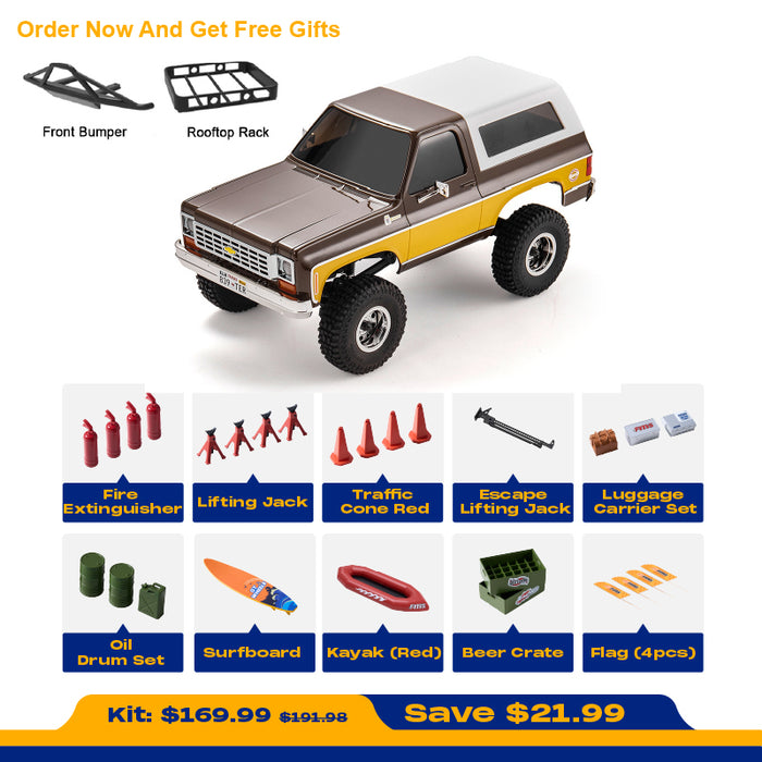 FMS 1:24 FCX24 Chevrolet K5 Blazer RTR