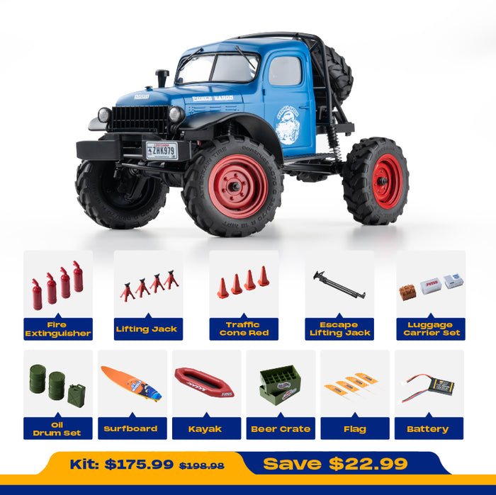 FMS 1:24 FCX24 Power Wagon RTR