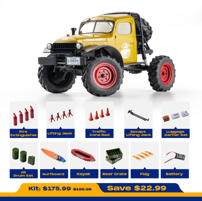 FMS 1:24 FCX24 Power Wagon RTR