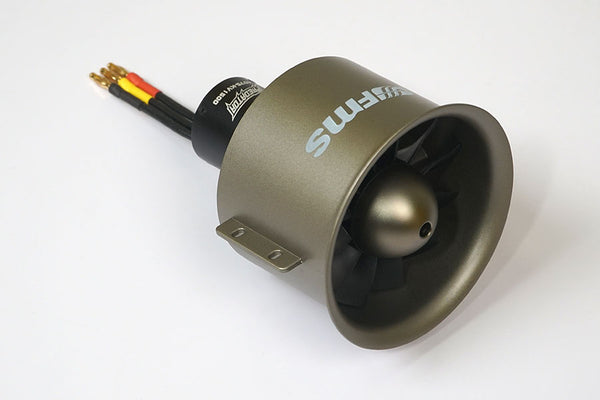 90MM EDF system with 12-blade fan for RC airplanes