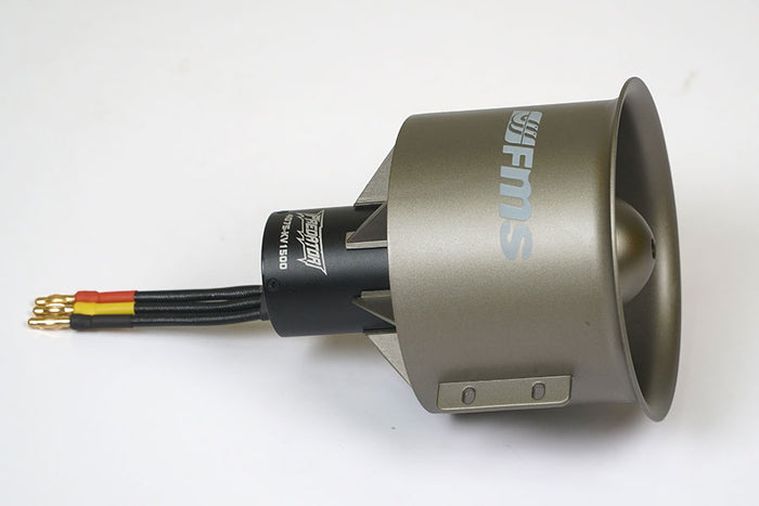 90MM 12-blade EDF fan with motor for high-performance RC airplanes