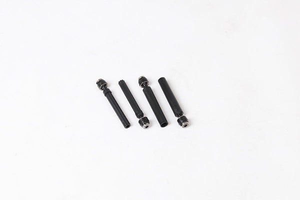 Black transmission shaft assembly parts for 1:6/1:10 RC vehicles