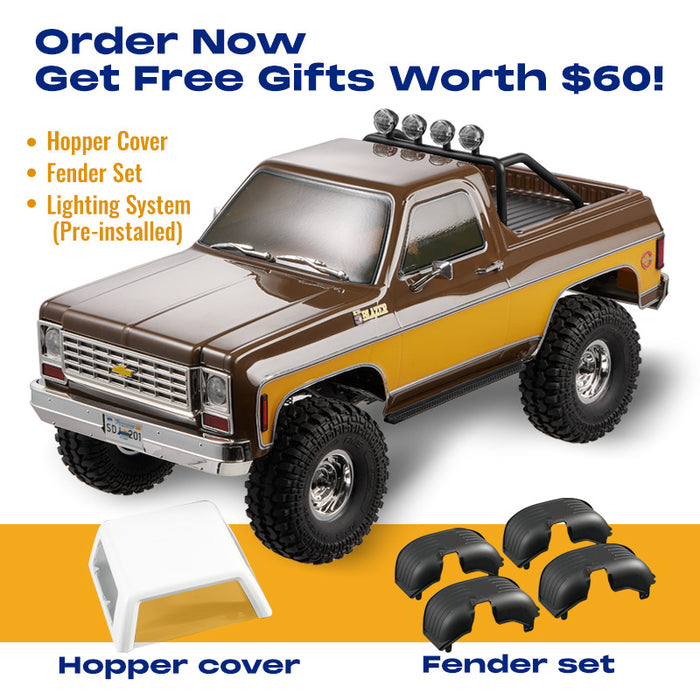 FMS 1:10 FCX10 Chevrolet K5 Blazer Off-Road RC Crawler RS