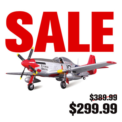 FMS 1450mm P-51D Red Tail V8 PNP