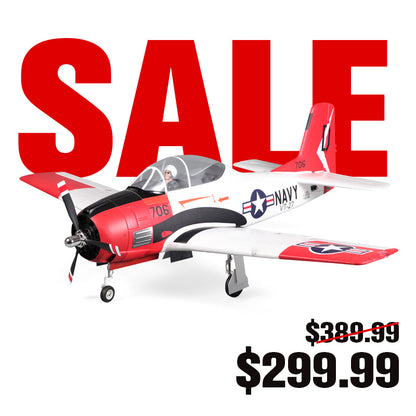 FMS 1400mm T-28D Trojan V4 Red PNP