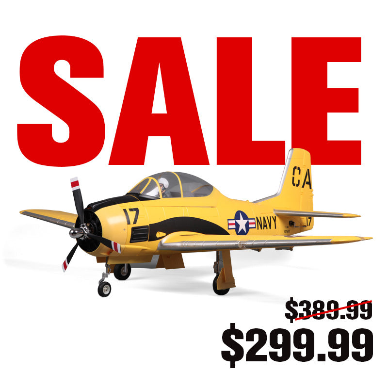 FMS 1400mm T-28D Trojan V4 Yellow PNP