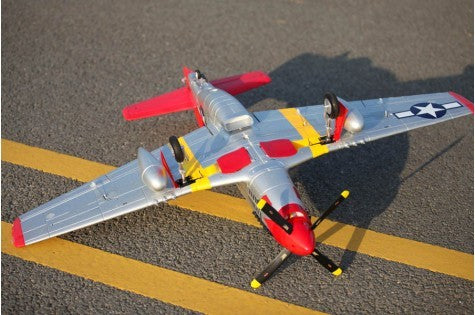 FMS 1450mm P-51D Red Tail V8 PNP