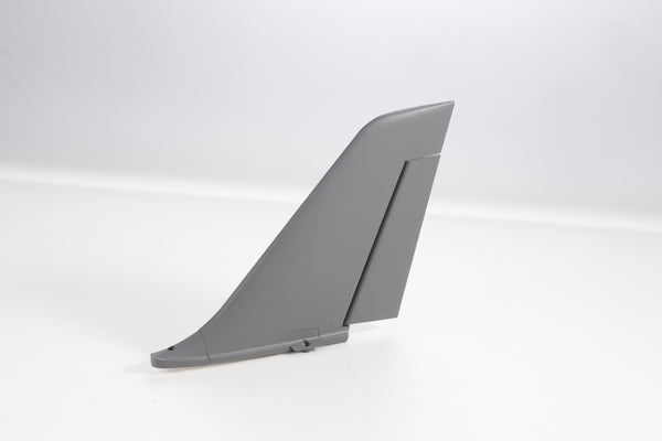 Gray vertical stabilizer for 64mm Futura RC model aircraft
