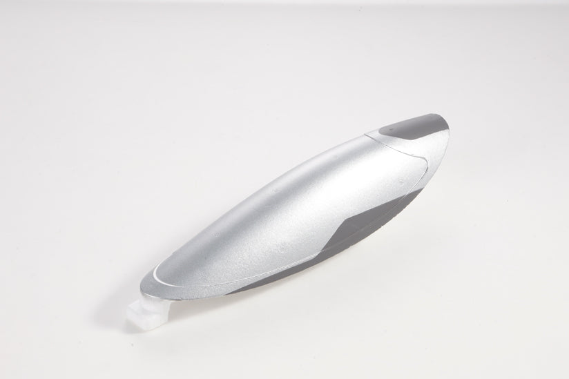 64mm Futura RC airplane canopy in silver and gray