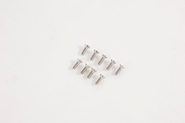 10 silver screws for RC models and vehicles
