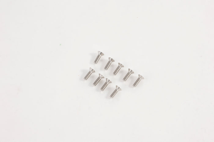 10 silver screws for RC models and vehicles