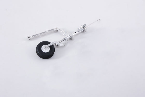 80mm F-86 front landing gear, durable metal and rubber design for RC planes