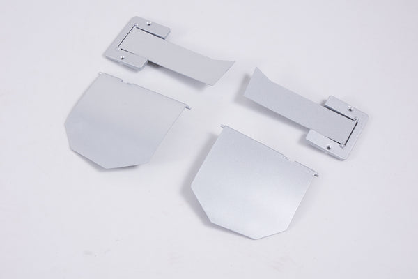 80mm F-86 main landing gear covers in silver color