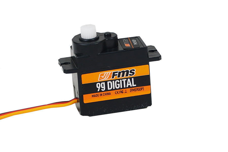 FMS 9g digital gear servo with 460mm wire for RC models