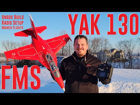 FMS EDF Jet 70mm Yak-130 V2, PNP