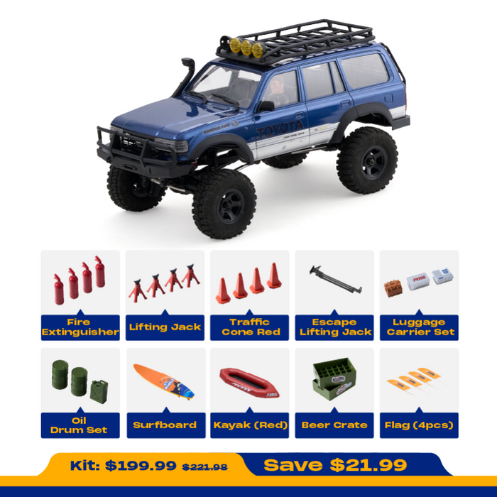 FMS 1:18 FCX18 LC80 Toyota Land Cruiser 80 V2 RTR