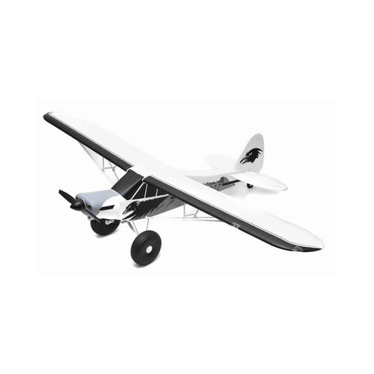1700mm PA-18 Super Cub model airplane in black and white