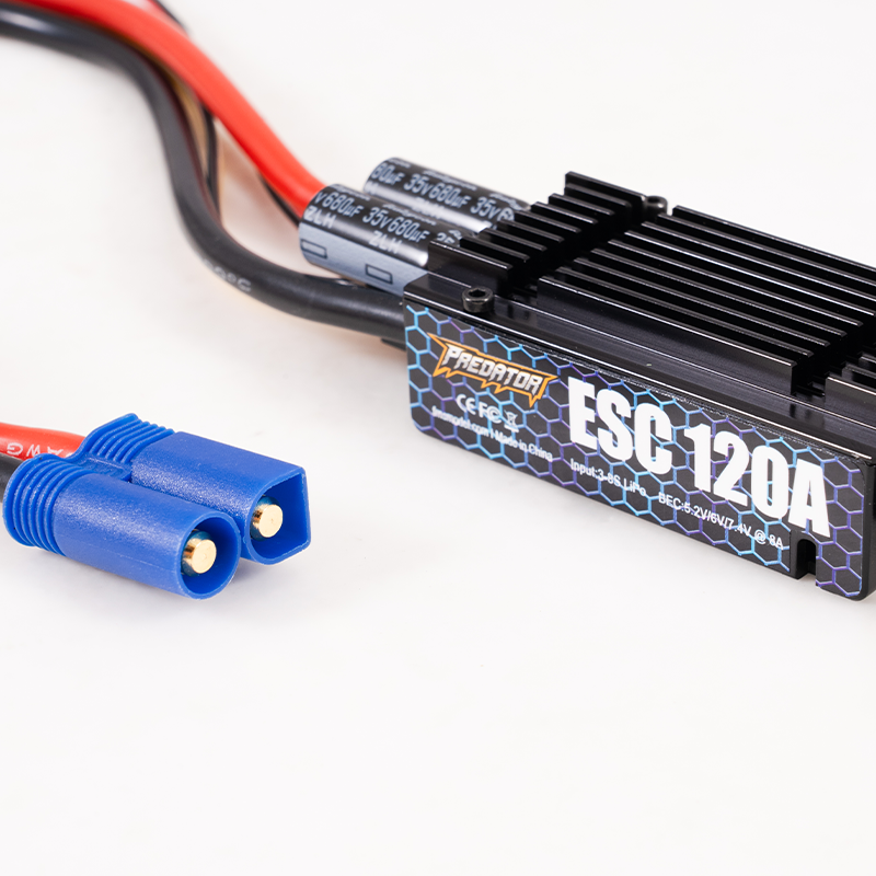 120A ESC EC5 For 90mm Super Scorpion V2, 90mm Avanti