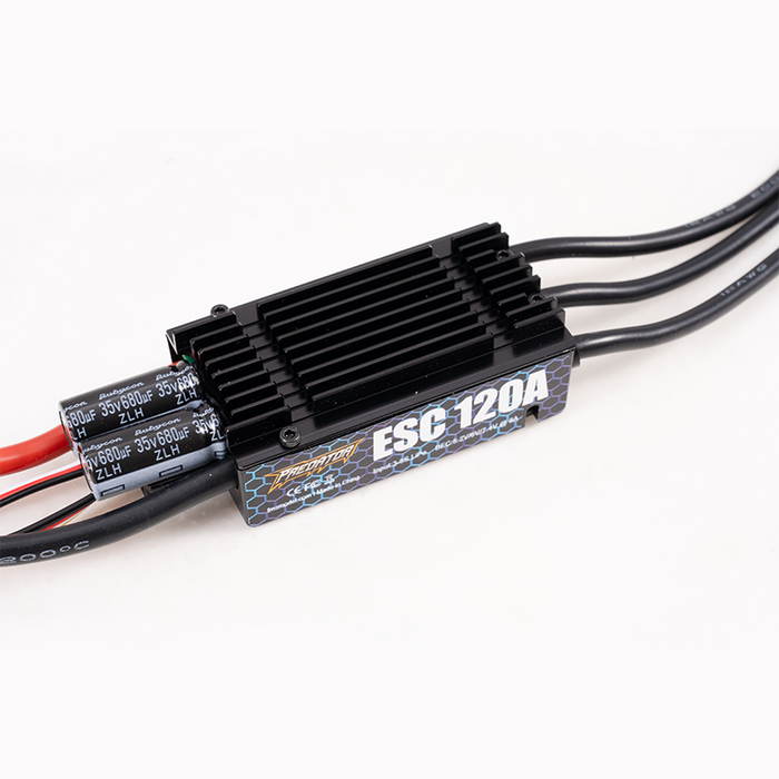 120A ESC EC5 For 90mm Super Scorpion V2, 90mm Avanti